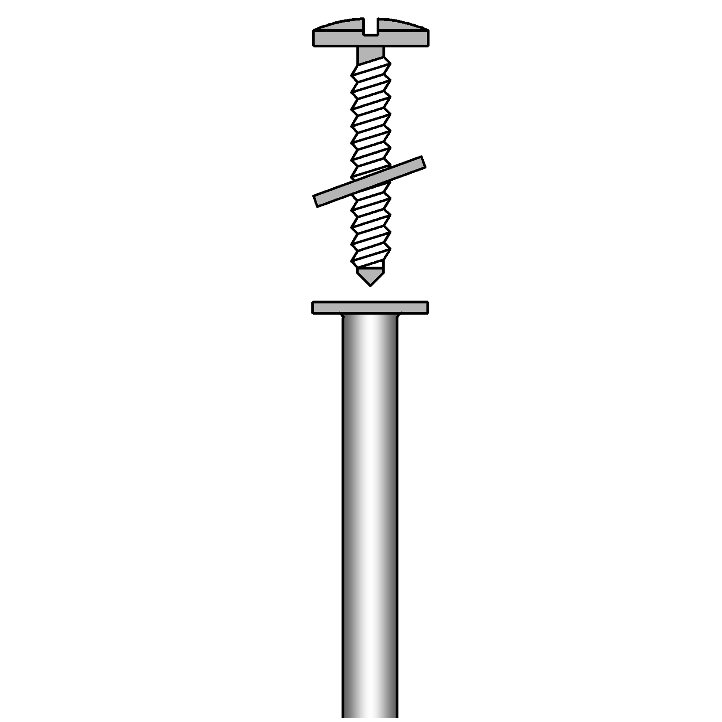 Mandril tornillo